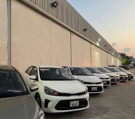 White Kia Pegas 2024
