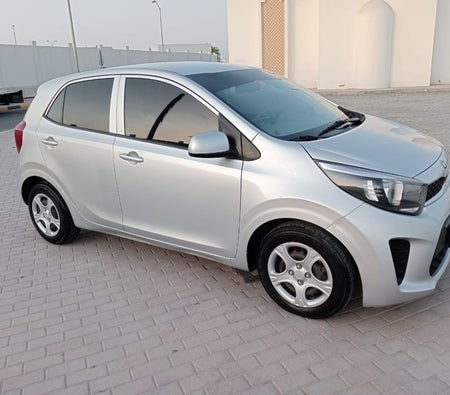 Silver Kia Picanto 2020