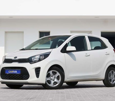 White Kia Picanto 2020