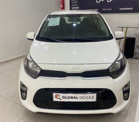 White Kia Picanto 2022