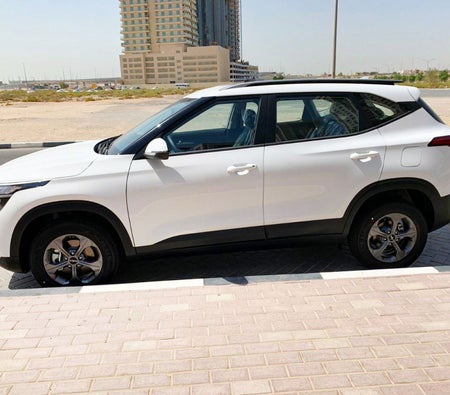 White Kia Seltos 2022