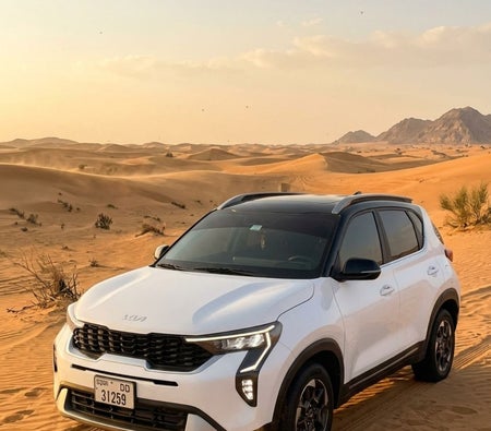 Белый Kia Sonet 2025 год Белый Kia Sonet 2025 год