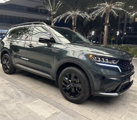 Green Kia Sorento 2022
