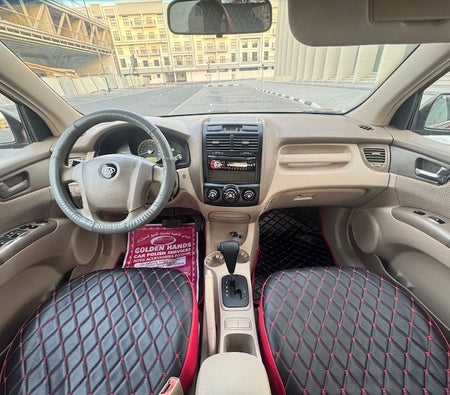 Red Kia Sportage LX STD 2008