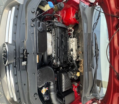 Red Kia Sportage LX STD 2008