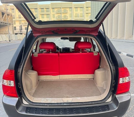 Red Kia Sportage LX STD 2008