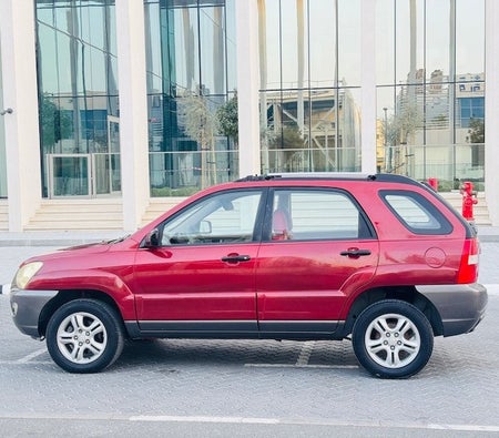 Red Kia Sportage LX STD 2008