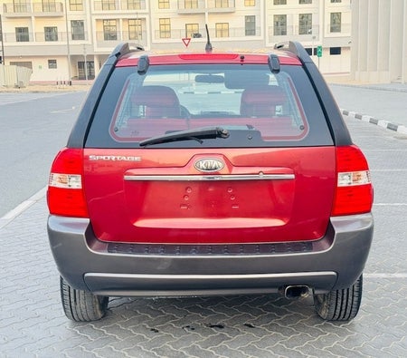 Red Kia Sportage LX STD 2008