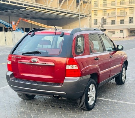 Red Kia Sportage LX STD 2008