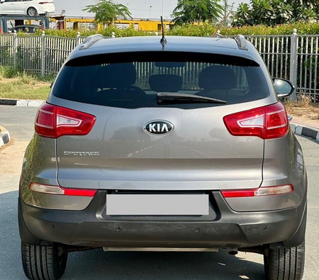 Gray Kia Sportage 2014