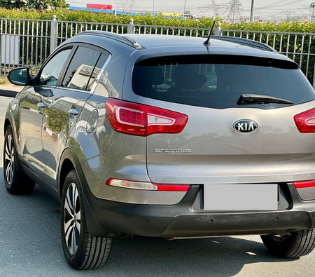 Gray Kia Sportage 2014