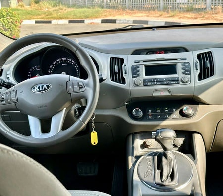 Gray Kia Sportage 2014