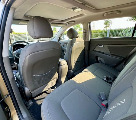 Gray Kia Sportage 2014