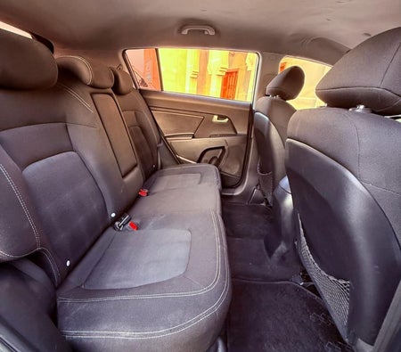 Silver Kia Sportage 2014