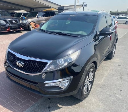 Black Kia Sportage 2015