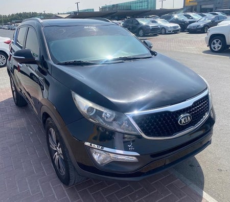 Black Kia Sportage 2015