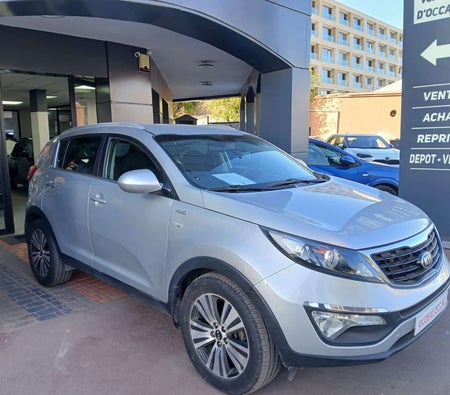 Gray Kia Sportage 2016