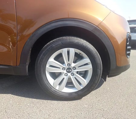 Orange Kia Sportage 2017