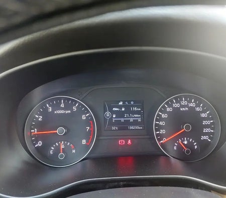 Orange Kia Sportage 2017