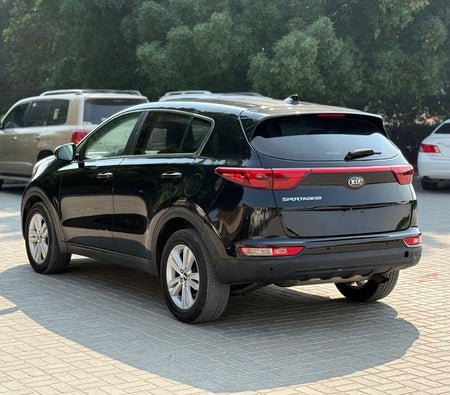 Black Kia Sportage 2017
