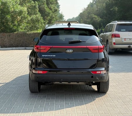 Black Kia Sportage 2017