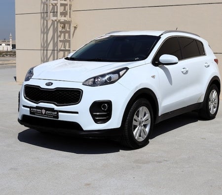 White Kia Sportage EX 2017