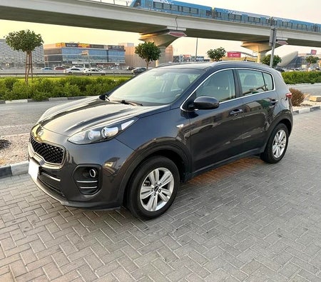 Gray Kia Sportage EX GDi 2017