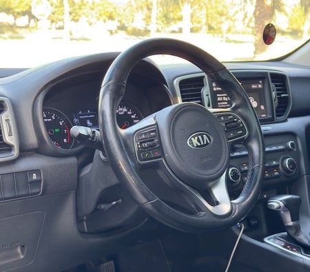Blue Kia Sportage GT-Line S 2018