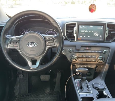 Blue Kia Sportage GT-Line S 2018