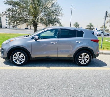 Gray Kia Sportage LX GDI 2018