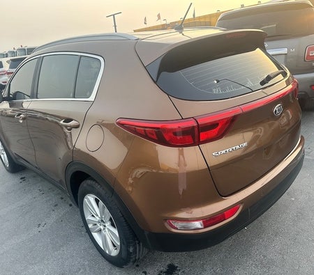 Brown Kia Sportage 2018
