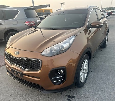 Brown Kia Sportage 2018