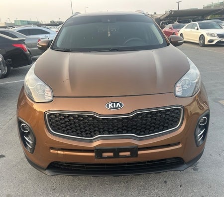 Brown Kia Sportage 2018