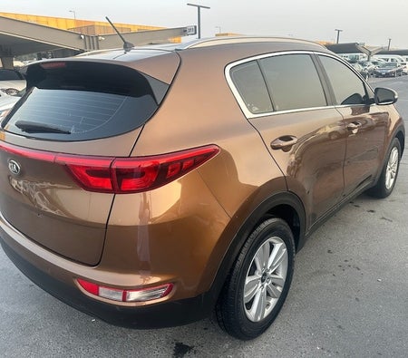 Brown Kia Sportage 2018