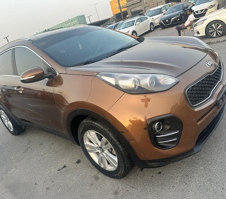 Brown Kia Sportage 2018