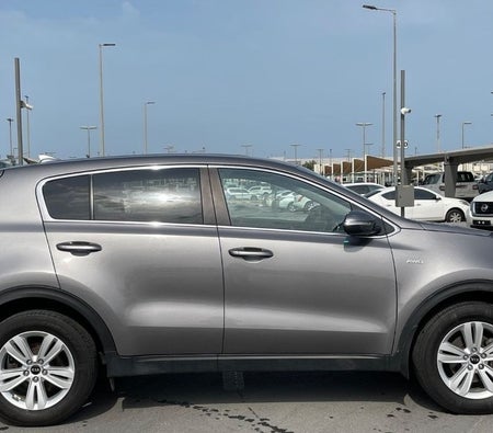 Gray Kia Sportage 2018