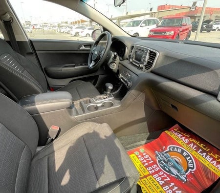 Gray Kia Sportage 2018