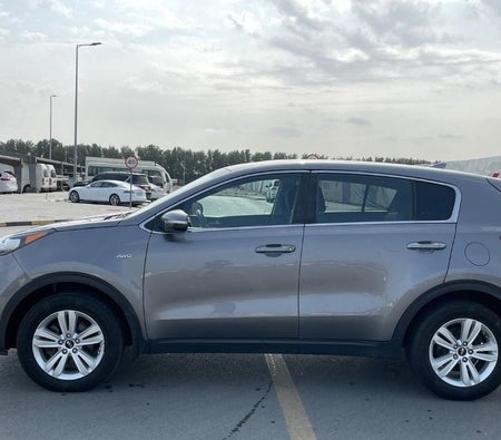 Gray Kia Sportage 2018