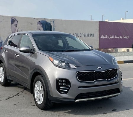 Gray Kia Sportage 2018