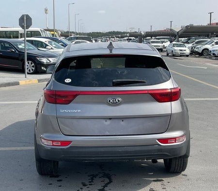Gray Kia Sportage 2018