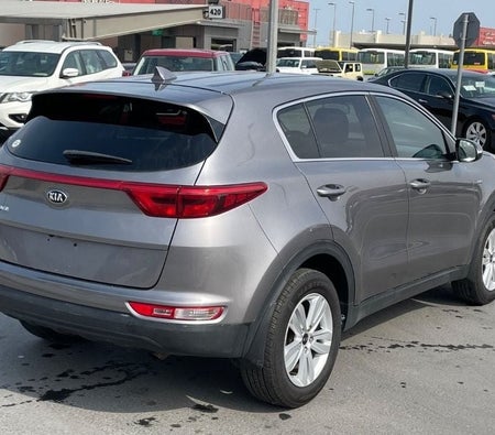 Gray Kia Sportage 2018