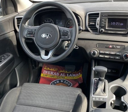Gray Kia Sportage 2018