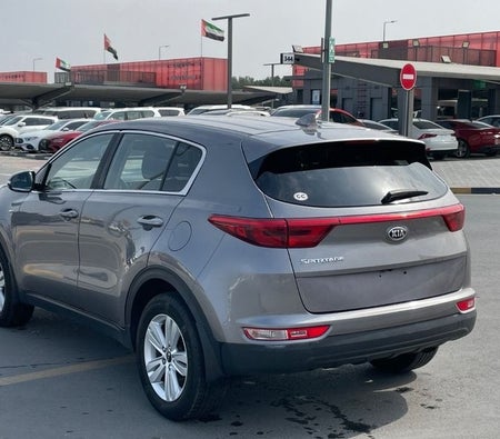Gray Kia Sportage 2018