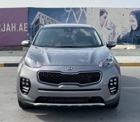 Gray Kia Sportage 2018