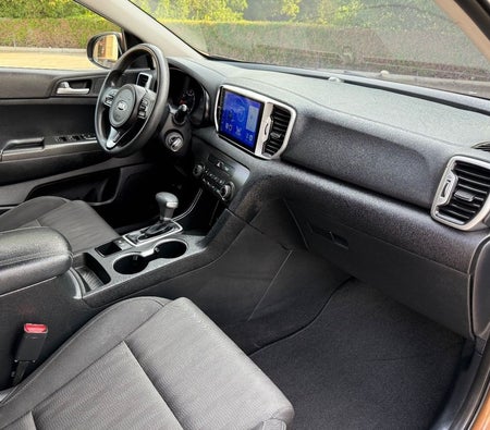 Brown Kia Sportage 2019