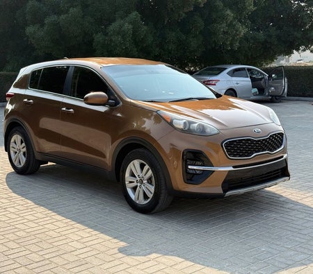 Brown Kia Sportage 2019