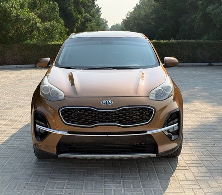 Brown Kia Sportage 2019
