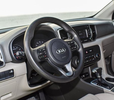 Gray Kia Sportage 2019