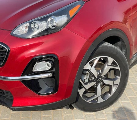 Red Kia Sportage 2020