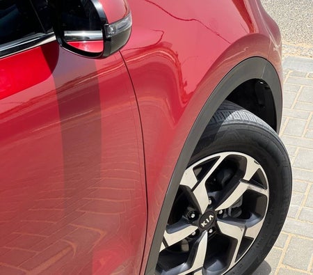 Red Kia Sportage 2020